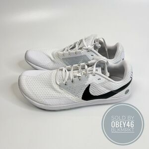 Nike Rival Waffle 6 Cross Country  White Black 7M 8.5W